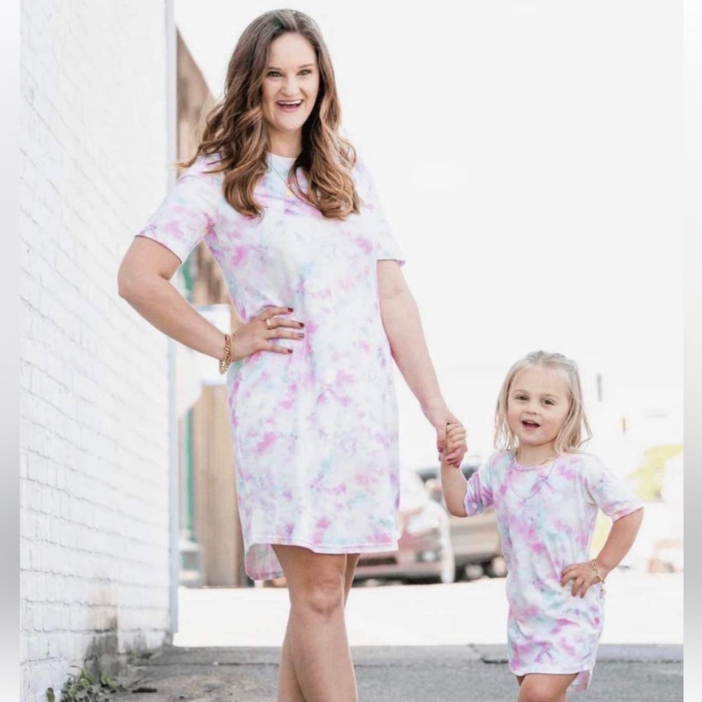 NWT Baileys Blossom woman tie dye dress